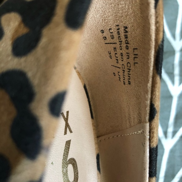“Lill” by Mix No. 6 Leopard Print Heels - Size 8.5 - Picture 9 of 10